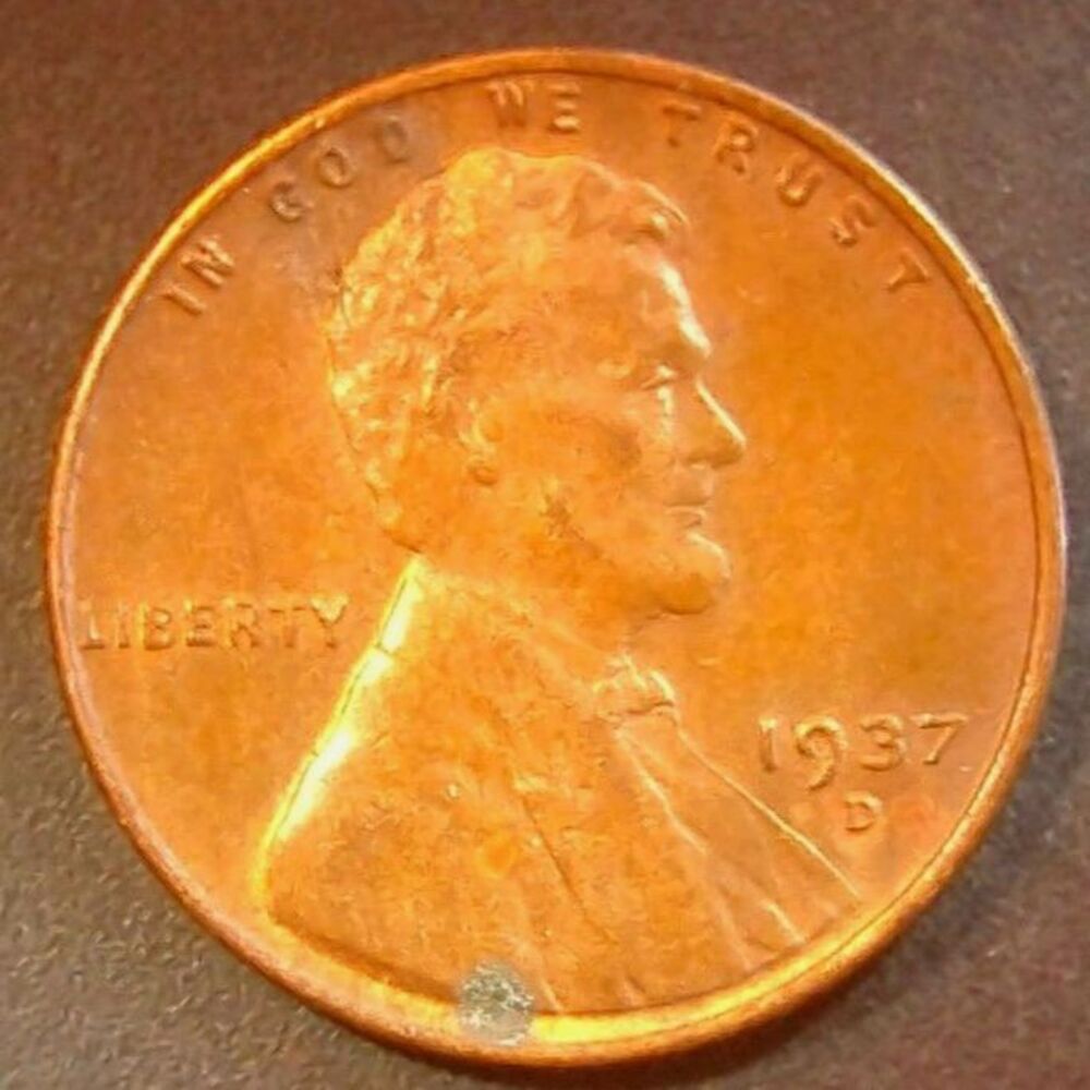 1937 D Lincoln Wheat Cent Woody / Tiger VF Lot 187